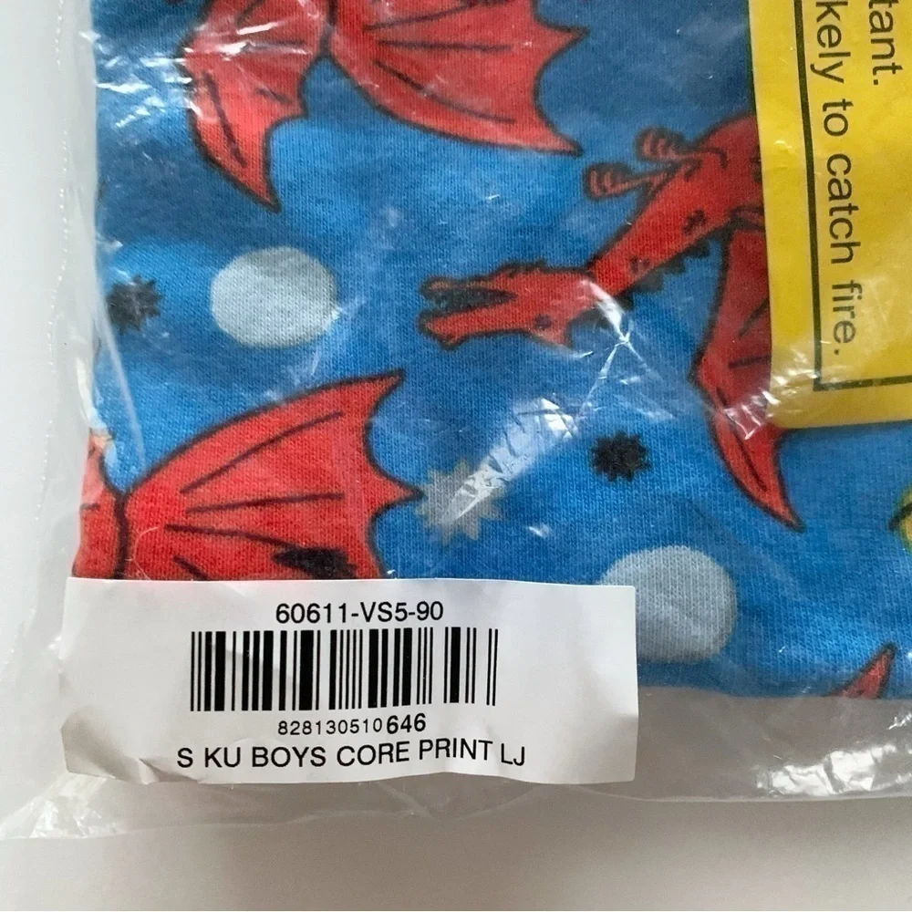 NWT Hanna Andersson Boys Space Dragons Pajama 3T